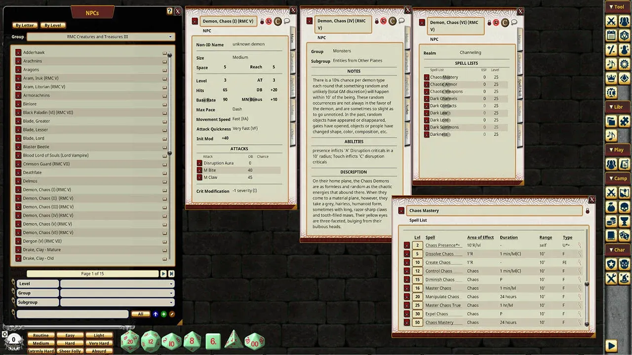Creatures & Treasures III for Fantasy Grounds